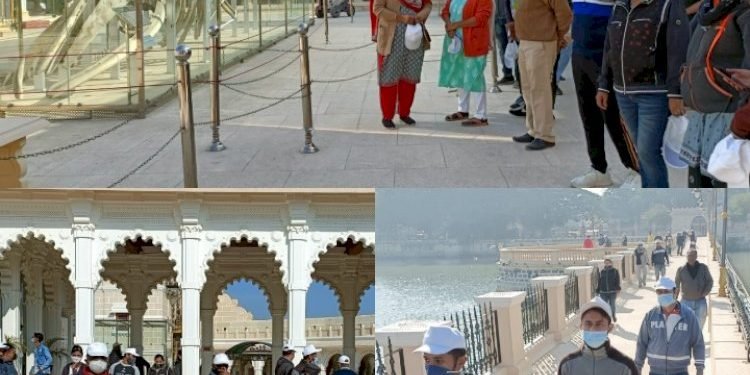 આઝાદી કા અમૃત મહોત્સવ અંતર્ગત હેરીટેજ વોક-1 નું આયોજન કરવામાં આવ્યું 