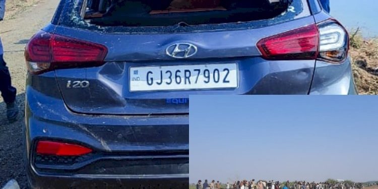  નાલા પાસે અકસ્માતે કાર કેનાલમાં ખાબકી: પત્નીનો મૃતદેહ સાંપડ્યો, પતિની શોધખોળ ચાલુ