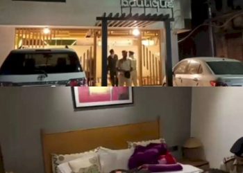 રાજકોટ અપડેટ, પ્લાસ્ટિકની લોકર પટ્ટી,બ્લેડ વગેરે યુવક હોટેલમાં સાથે જ લાવ્યો હતો 