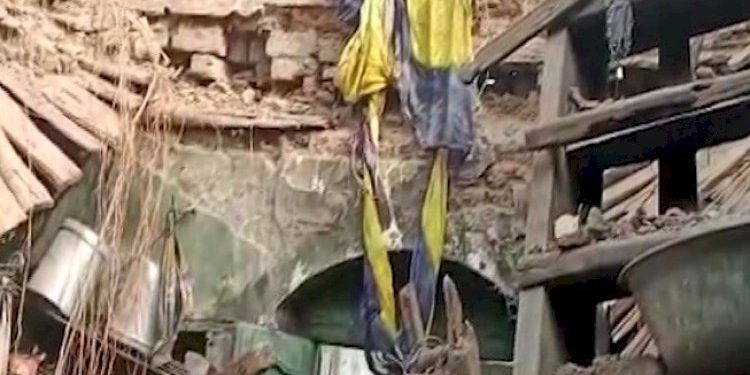 જુનવાણી મકાન તૂટી પડતા ઊંઘી રહેલ પરિવારના 3 સભ્યોના મોત