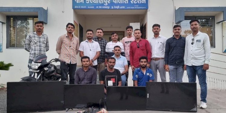 બંધ મકાનોને બનાવતા ટાર્ગેટ, ખંભાળિયા અને ભાટિયા સહીત  થયેલ ઘરફોડ ચોરીઓના ગુનાઓનો ભેદ ઉકેલાયો