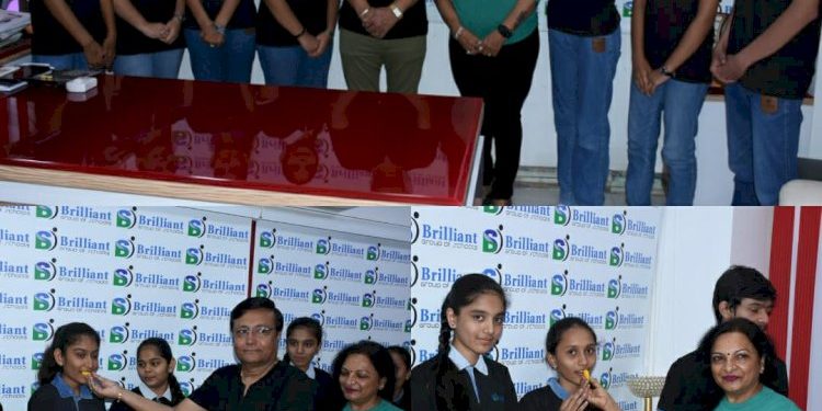 બ્રિલીયન્ટ ગૃપ ઓફ સ્કુલ્સના બ્રિલીયન્ટ વિદ્યાર્થીઓનું આવ્યું ઝળહળતું પરિણામ
