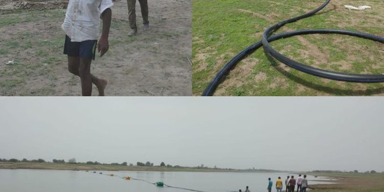 4 ગામોમાં પાણી પહોંચાડતી પાઈપલાઈનમાં ભંગાણ થતા પાણી પુરવઠો ખોરવાયો,તંત્રએ તાબડતોબ કર્યું આ કામ