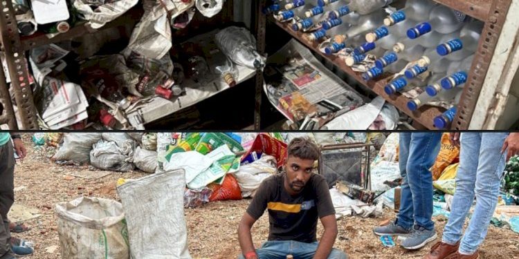 સ્કોચની  બોટલમાં હલકો દારૂ પધરાવી અને ભંગારના ગોડાઉનમાંથી થતું હતું વેચાણ 