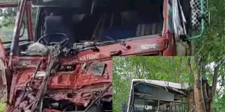 આ જીલ્લામાં સામે આવ્યા એસ.ટી બસના 2 અકસ્માતો