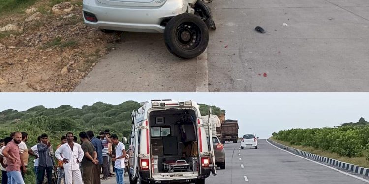 દેવભૂમિ દ્વારકા:ઓખા મઢી નજીક કાર અકસ્માતમાં 2 ના મોત
