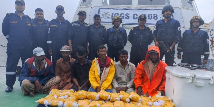 200 કરોડના 40 કિલો હેરોઈનના જથ્થા સાથે 6 ને ઝડપી લેવાયા 