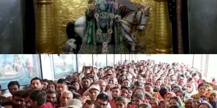 કાલાવડના નવા રણુજામાં ભાઈબીજે ભાવિકોનું ઘોડાપુર 