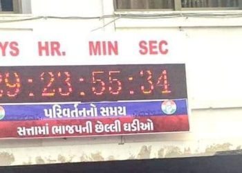કોંગ્રેસની ઘડિયાળ નક્કી કરશે, ગુજરાતમાંથી ભાજપાની વિદાય !?