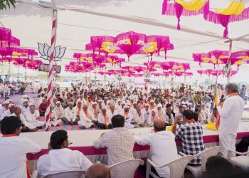 ખંભાળીયા..ભાણવડ ભાજપના મુળુભાઇ બેરા તરફી જુવાળ…કામ બોલે છે