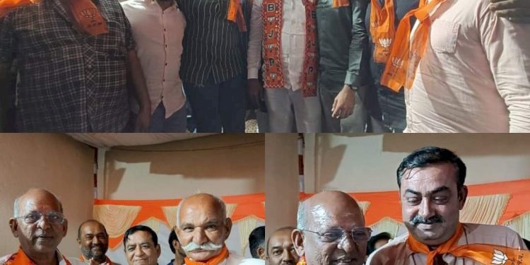 જામજોધપુર: ચીમનભાઈના વિજયરથની આગેકુચ, કોન્ગ્રેસ-આમ આદમી પાર્ટીના 700 કાર્યકરો ભાજપામાં જોડાયા