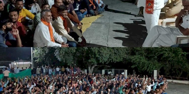 જામજોધપુર-લાલપુર પંથકમાં ચીમનભાઈ શાપરિયા એક-એક મતદાર સુધી પહોંચી રહ્યા છે