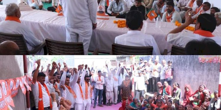 ભાણવડ તાલુકામાં મુળુભાઇ બેરા એક-એક ગામમાં પહોંચી મેળવી રહ્યા છે જનસમર્થન