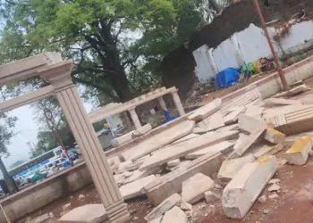 યાત્રાધામ પાવાગઢમાં વિશ્રામ કુટીરનો ઘુમ્મટ તુટ્યો, 10 ને ઈજા, 1 નું મોત