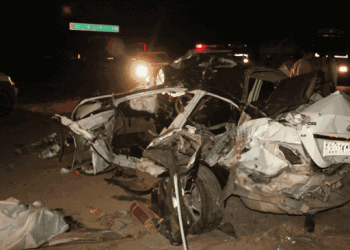 કાર-ટ્રક વચ્ચે અકસ્માત 5 લોકોના મોત 