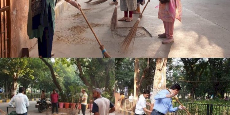 જામનગરમાં સાવરણાંઓના તમામ ફોટોસેશન ‘ કચરા ‘ માં….