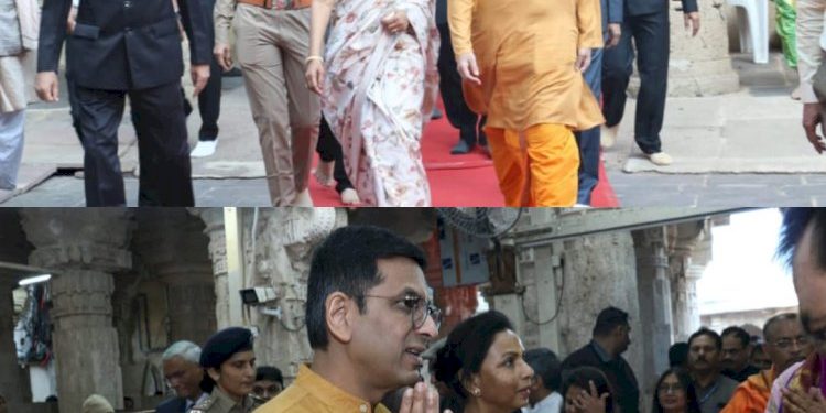 સુપ્રિમ કોર્ટના ચીફ જસ્ટિસ ડી.વાય.ચંદ્રચૂડ દેવભૂમિ દ્વારકાની મુલાકાતે