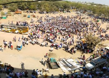 ગાંધીનગર દેખાવોમાં જામનગરના અગ્રણીઓ પણ જોડાયા