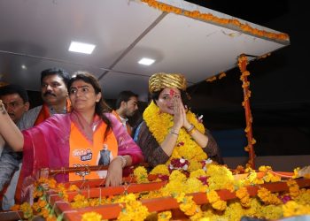 પૂનમબેન માડમના સમર્થનમાં જામનગર ઉત્તર વિધાનસભામાં ઐતિહાસિક રેલી…