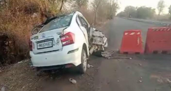 આ હાઈવે રક્તરંજિત : એક જ પરિવારના 4 સભ્યોના મોત…