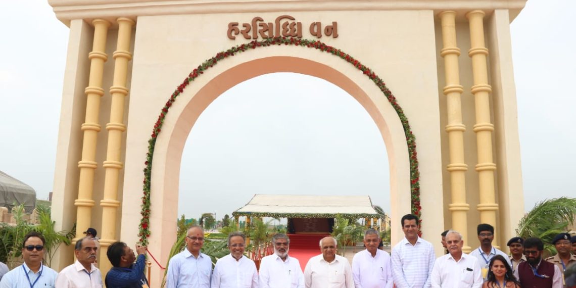 દેવભૂમિ દ્વારકા જિલ્લાને દ્વિતીય સાંસ્કૃતિક વન “હરસિદ્ધિ વન”ની ભેટ