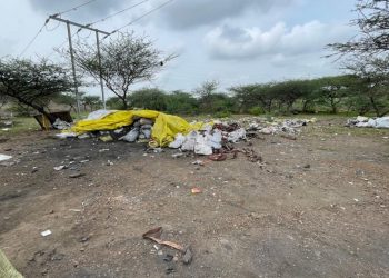 જામનગર નજીક હજારો વૃક્ષોના વિસ્તારમાં ઉદ્યોગોના કચરાનું ઝેરી કુંડાળું!!