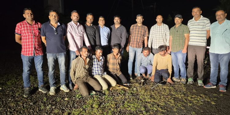 ધાડપાડુ લુંટારૂ ગેંગને પકડી પાડતી જામનગર ક્રાઈમ બ્રાંચ…