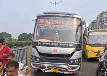 મોતનો ખેલ : જામનગરની લકઝરી બસે સુરતમાં ‘ધમાલ’ મચાવી…
