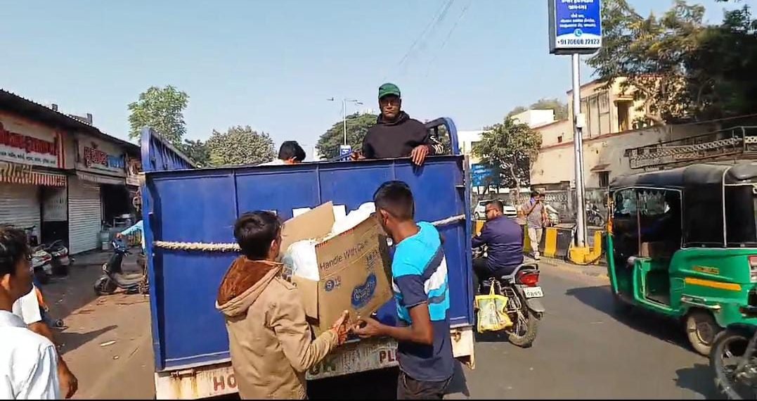 જામનગર મહાનગરપાલિકાની એસ્ટેટ શાખા દ્વારા વધુ એક વખત  કામગીરીઓનું ‘નાટક’…