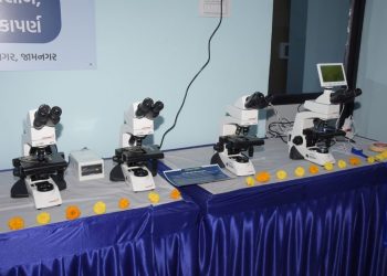 જામનગર:જીલ્લા ક્ષય કેન્દ્ર ખાતે અદ્યતન એક્સરે મશીન, માઈક્રોસ્કોપ્સ, ટુનાટ મશીનનું અનાવરણ દર્દીઓની સારવાર હવે વધુ ઝડપી બનશે