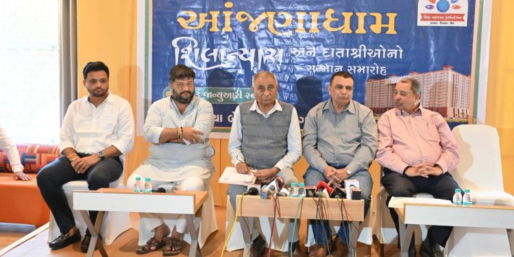 300 કરોડથી વધુના ખર્ચે આધુનિક બહુહેતુક વૈશ્વિક કક્ષાનું ‘આંજણા ધામ’ નિર્માણ પામશે