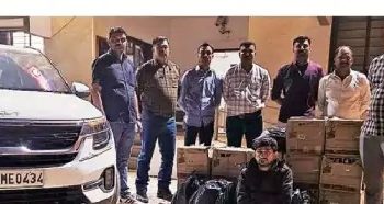 ભૂજથી જામનગર આવી રહેલો શરાબનો જથ્થો ઝડપાઈ ગયો…