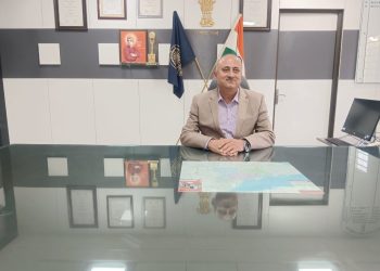 જામનગર જીલ્લા કલેક્ટરનો ચાર્જ સંભાળતા કે.બી.ઠક્કર