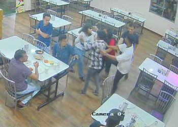 ખંભાળિયા નજીક હાઈવે પરની હોટલમાં મોડી રાત્રે બે યુવતી, યુવાન વચ્ચે બઘડાટી