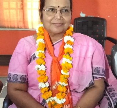 રાજ્યમાં એકમાત્ર મહિલા શહેર અધ્યક્ષા બન્યા બીનાબેન કોઠારી