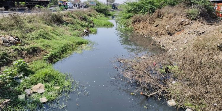 ખુદ કોર્પોરેશન કહે છે…તળાવમાં કેમિકલયુક્ત પાણી ઠલવાઈ રહ્યું છે.!