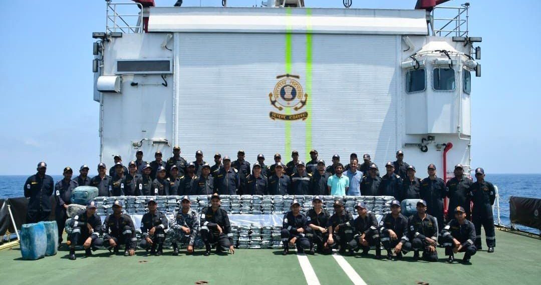 ફરી એક વખત ઝડપાયું ડ્રગ્સ : રૂ. 1,800 કરોડનું 300 કિલો ડ્રગ્સ..