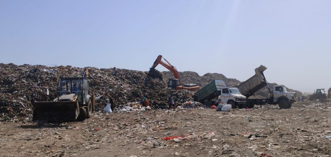 હતાં ત્યાં ને ત્યાં : જામનગરમાં ડમ્પિંગ સાઈટ પર ફરી કચરાના ઢગ