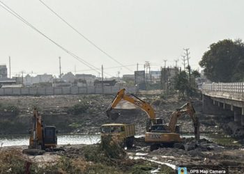 રંગમતી નદીને ઊંડી કરવાનો પ્રયાસ, થોકબંધ મશીનરી લાગી છે કામે… થયું આટલું ખોદાણ..