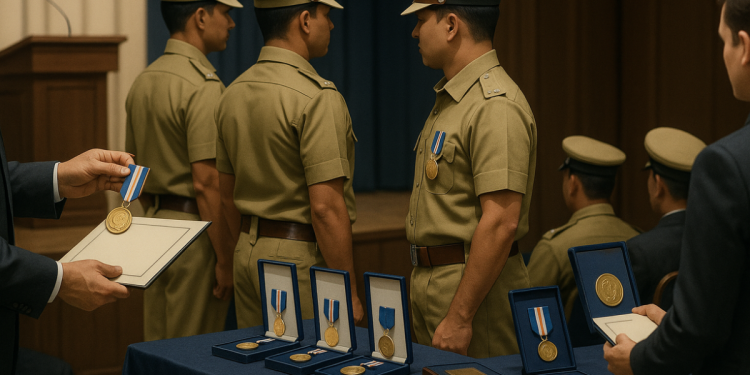 જામનગરના રૂરલ DySP અને શહેરના ASIને રાષ્ટ્રપતિ ચંદ્રક..