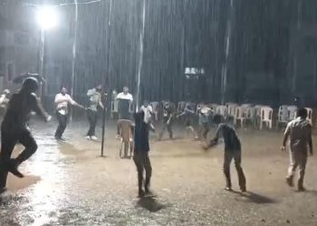 દેવભૂમિ દ્વારકા જિલ્લામાં સાર્વત્રિક ધોધમાર વરસાદ