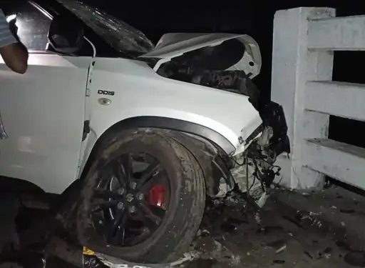 પતિ-પત્ની અને સાળાનું મોત : એક બાળકી ગંભીર…