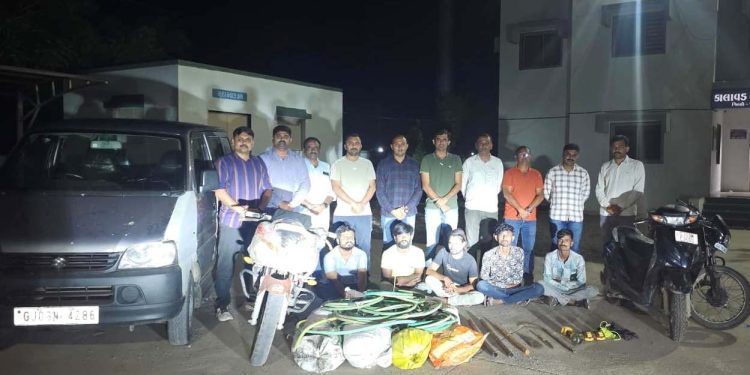 ધાડપાડુ લૂંટારૂ ટોળકી આવી જામનગર LCBના હાથમાં, અન્ય ગુન્હાઓમાં પણ છે સંડોવણી