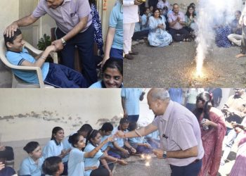 જામનગર કલેકટર કેતન ઠક્કરનો અનોખો પ્રયાસ, મનોદિવ્યાંગ બાળકો સાથે દિવાળીની ઉજવણી