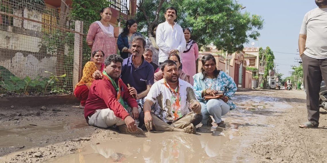 જામનગરમાં મંજૂર થઈ ગયેલાં કામ મુદ્દે કોંગ્રેસ જાગી..!