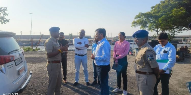 જામનગર: દરિયાઈ વિસ્તારની સુરક્ષાને અનુલક્ષીને પોલીસ, ફિશરીશ અને જીએમબીની સંયુક્ત સ્થળ સમિક્ષા