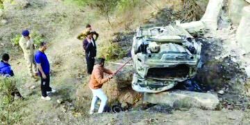 ગોઝારો શુક્રવાર : 3 અકસ્માત, 6 મોત…એક કાર સળગી..