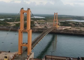 દ્વારકાના ગોમતી ઘાટને પંચનદતીર્થથી જોડતા સુદામા સેતુ નવનિર્માણ કામગીરીનો પ્રારંભ